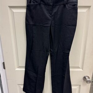 Tailored Black Boot Cut Dress Pants